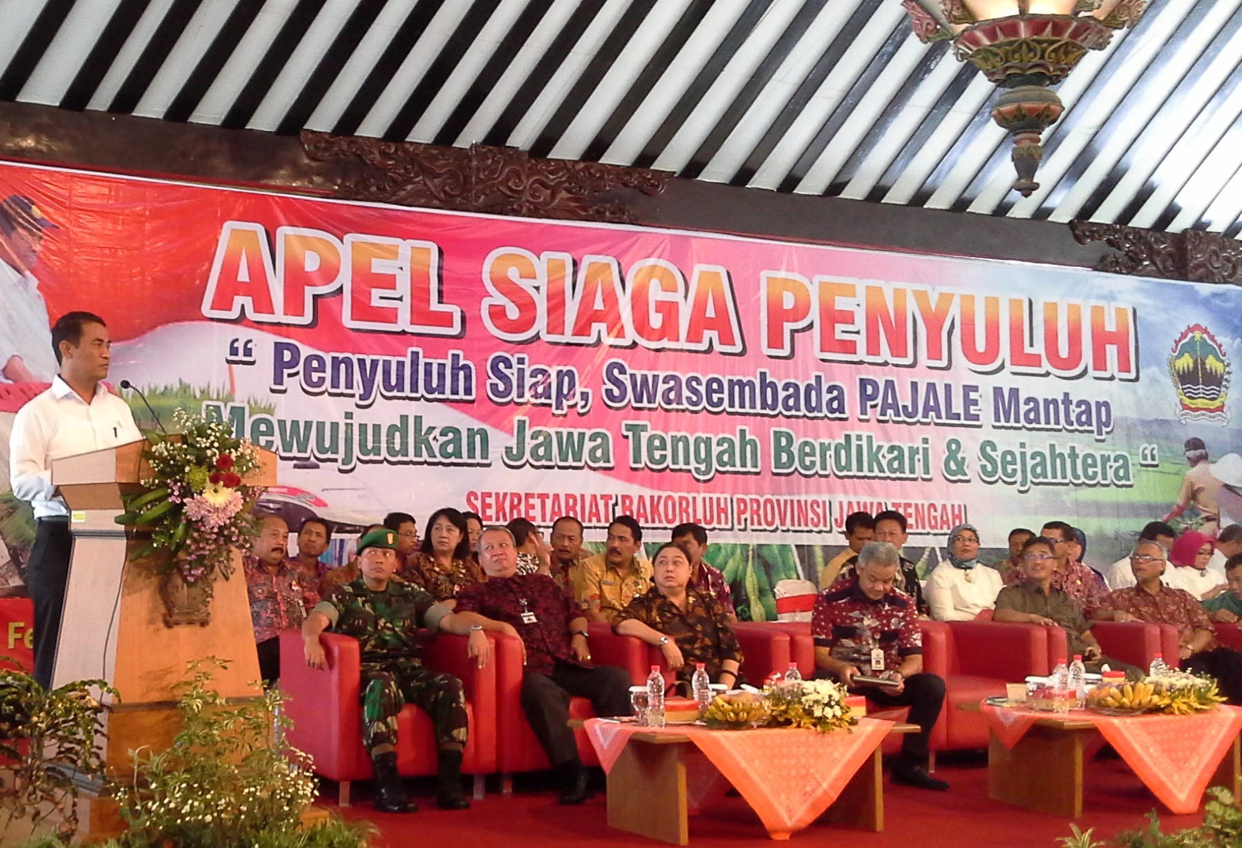 Mentan: Irigasi Bagus, Benih dan Pupuk Cukup. "Penyuluh yang Kurang"